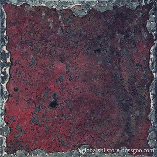 Luxury mix color metallic glazed porcelain tile, lappato finish